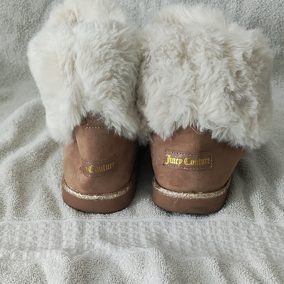 UGG Brown and Cream Fur-Lined Slippers - Picture 2 of 9